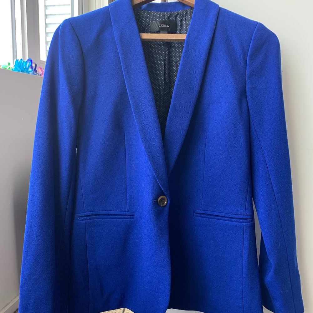 J.Crew Parke Blue Blazer, Sz 6